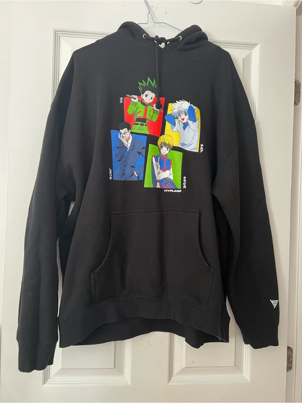 Hypland x Hunter x Hunter Hoodie – Black – Size XL
